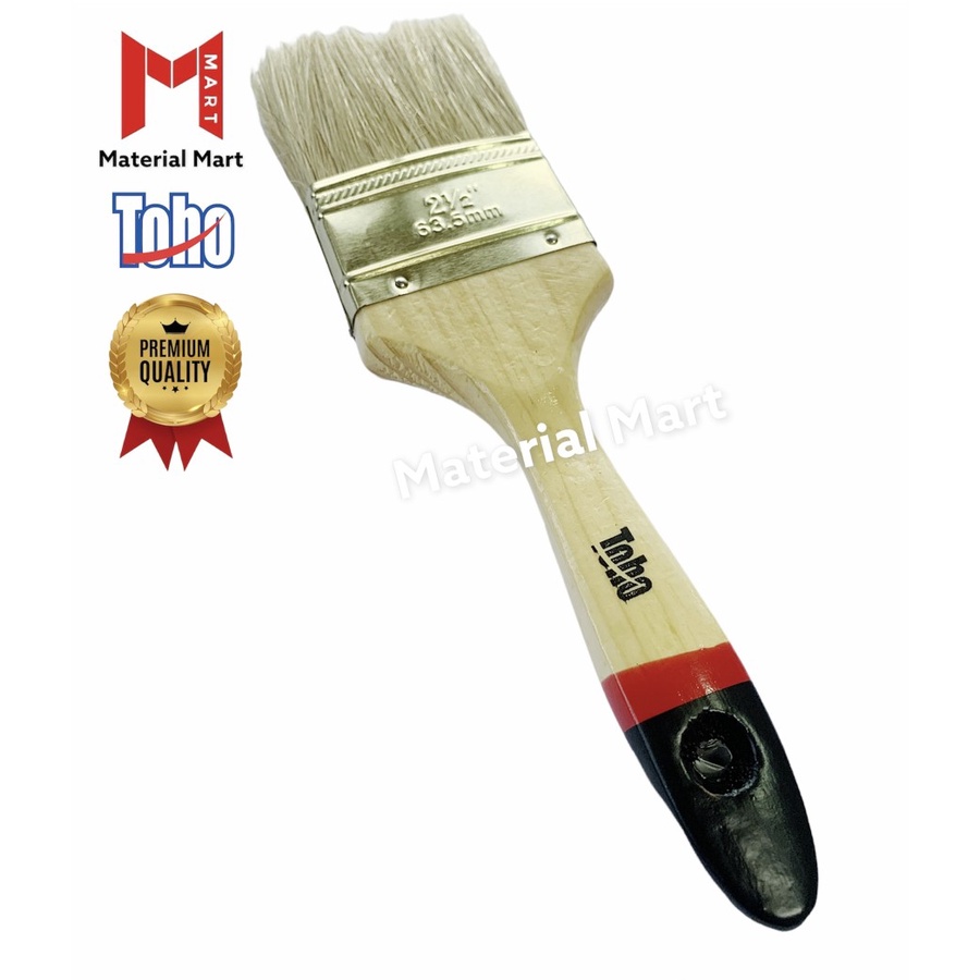 Kuas Cat Tembok Toho 2 1/2 Inch |Kuas Tembok 2,5&quot; |PREMIUM Paint Brush |Material Mart