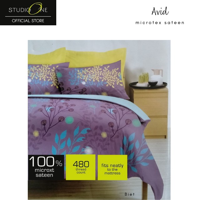 Set Sprei STUDIO ONE Avid New MicroXT Design Biet