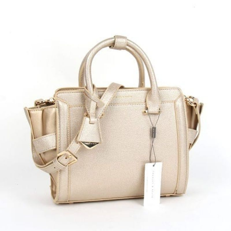 Ck boxy trapeze / charles & keith original / tas charles n keith
