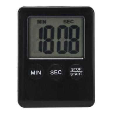 Mini Timer Digital Dapur - 704AAB - Black