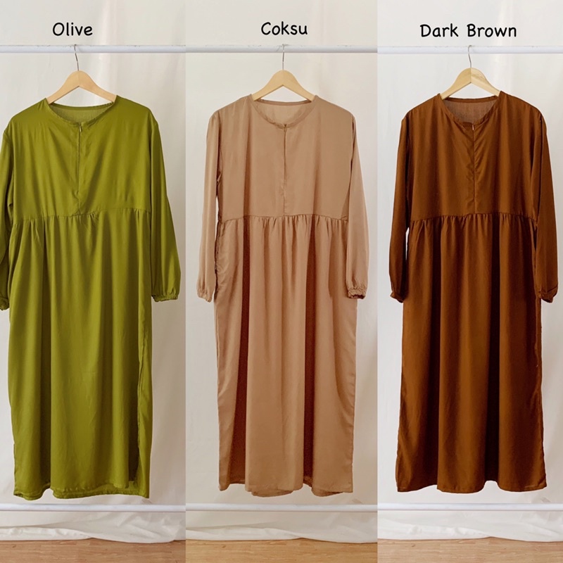 MIDI DRESS RAYON BUSUI