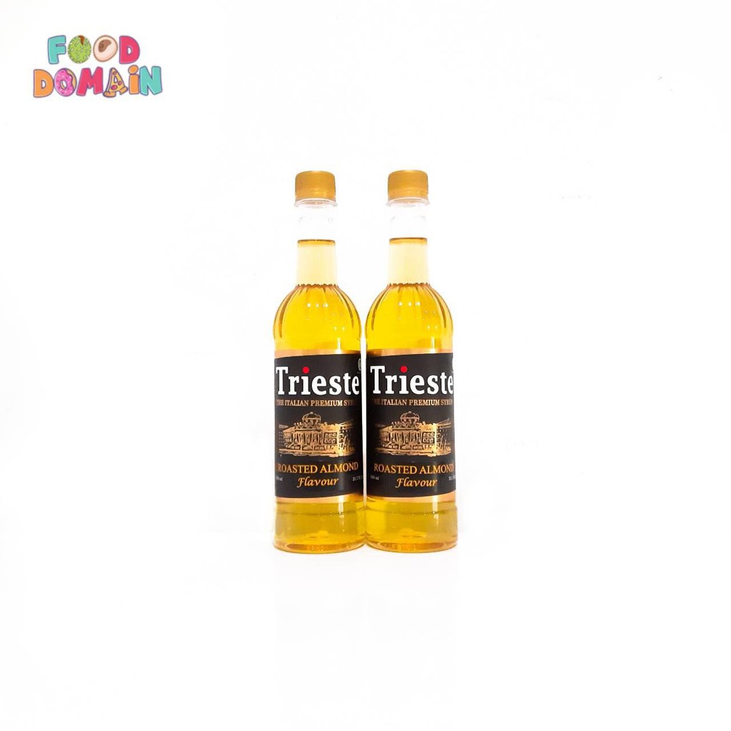 

Trieste Syrup Roasted Almond - Sirup Rasa Almond - 650ml