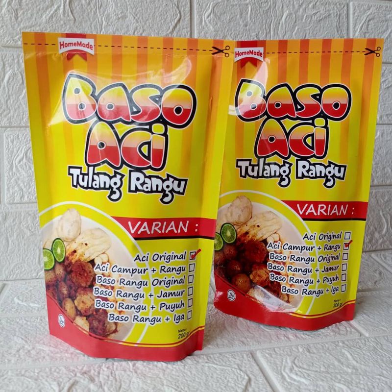 

Baso Aci Tulang Rangu