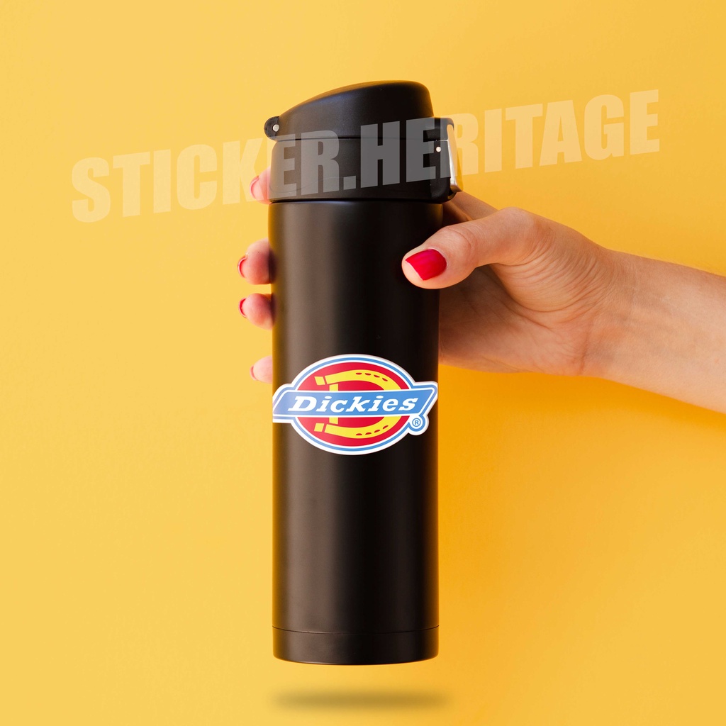 STIKER LOGO DICKIES Sticker Vinyl Laptop Waterproof DIY HP motor helm mobil ipad tablet