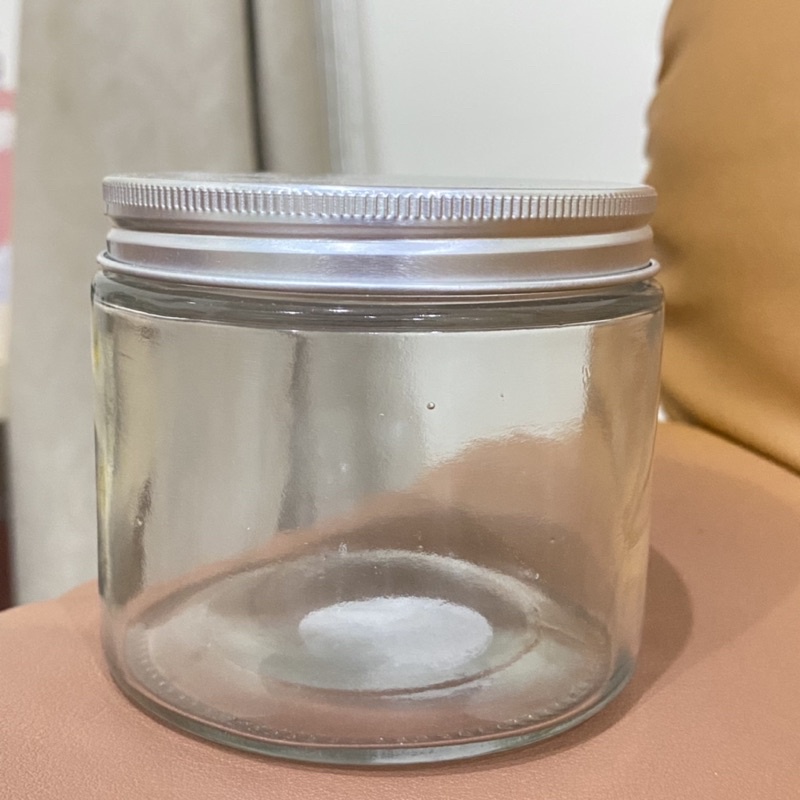 toples jar kaca 400ml tutup aluminium