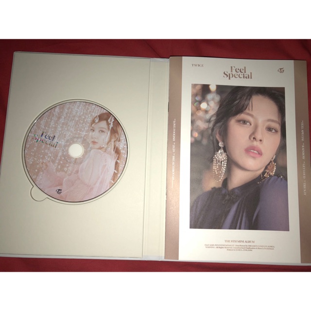ALBUM ONLY TWICE FEEL SPECIAL (NAYEON, TZUYU, CHAEYEONG)