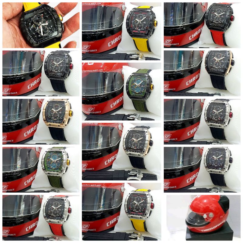 JAM TANGAN PRIA CHRONOFORCE 5336/ CF 5336G/ CHRONOFORCE 5336 ORIGINAL