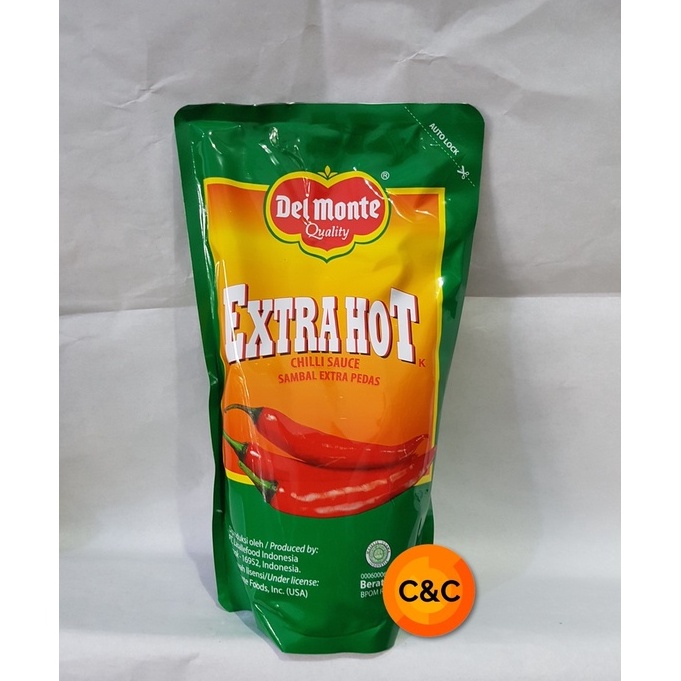 

Del monte Extra Hot Chilli Sauce 1 kg