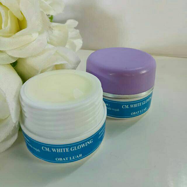 Cream Malam White Glowing