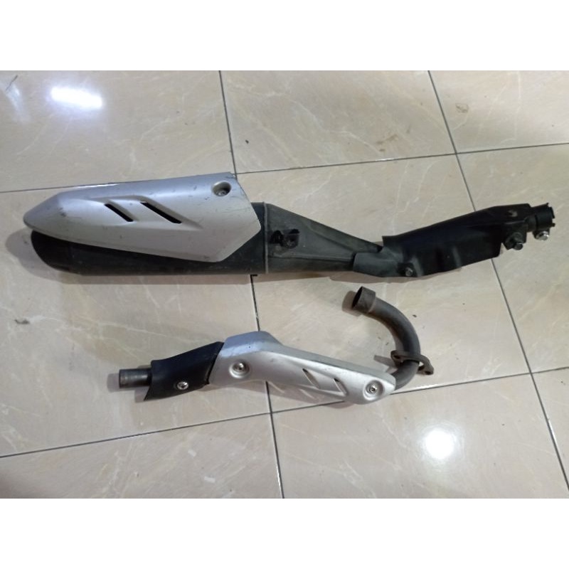 KNALPOT STANDARAN HONDA CRF 150 ORIGINAL