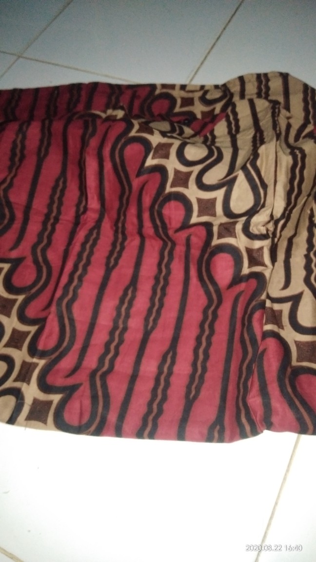 Batik Edo - Batik Tunik Monica Variasi Parang Warna Sgh 163 Seragam Pakaian Kerja Kantor