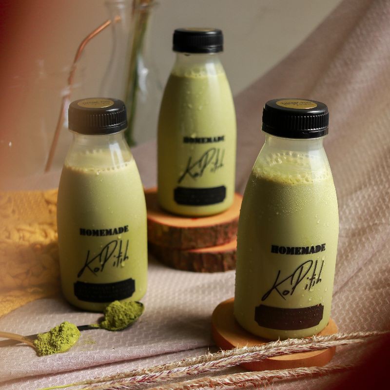 

MATCHA (green tea powder / teh hijau bubuk Jepang) LATTE MURAH TERJANGKAU @KoPitih
