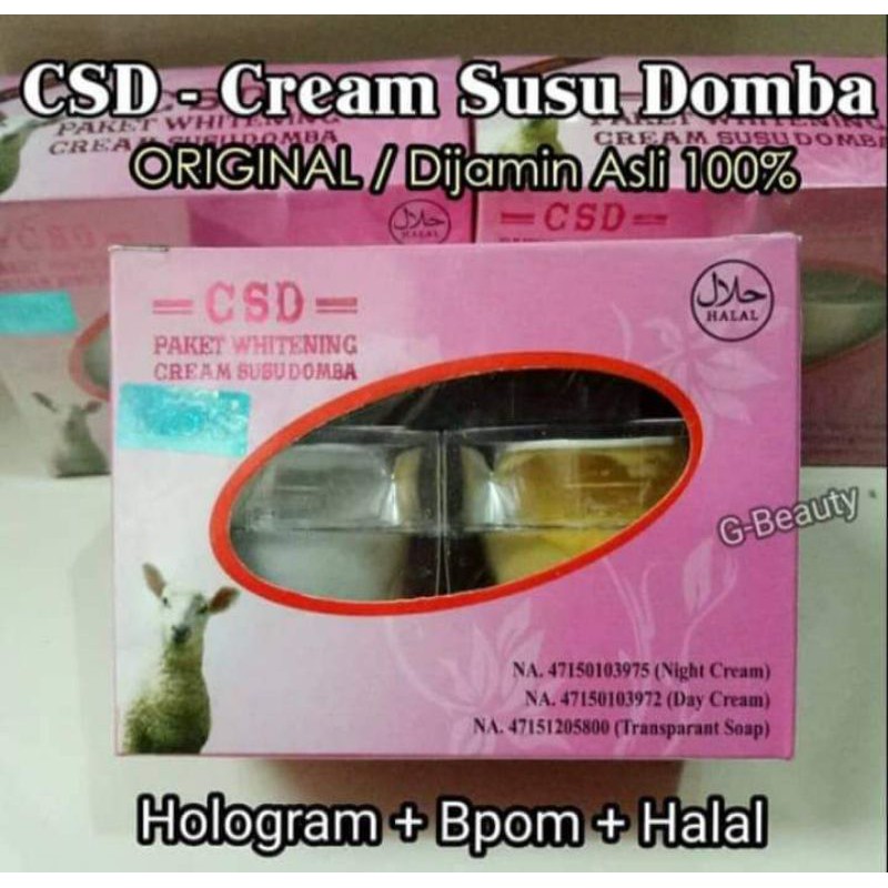 Termurah Cream susu domba Original hologram MDS bpom