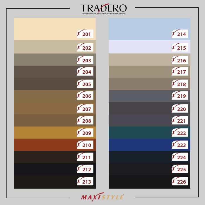 Kain Tradero bahan seragam polisi kantor pemda by Maxistyle per 10 c