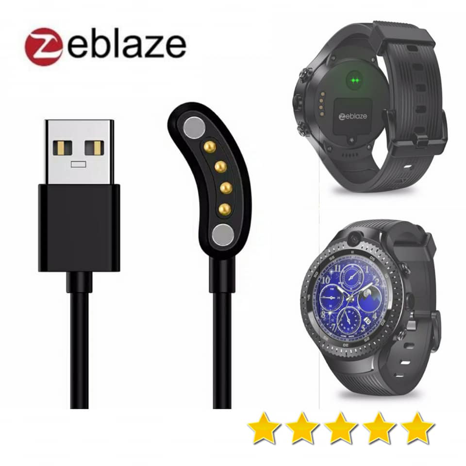 Kabel Cable USB charger magnetic for Zeblaze THOR 4 Dual