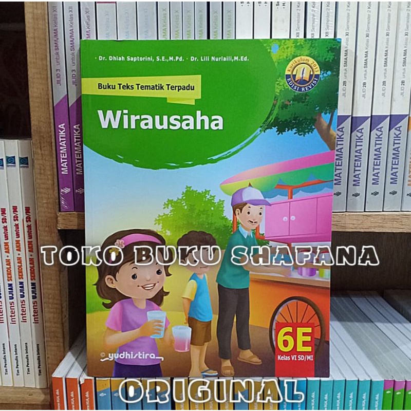 Paket 5 Buku Tematik Terpadu Yudhistira 6A 6B 6C 6D 6E K13 Edisi Revisi Kelas 6 SD ORI