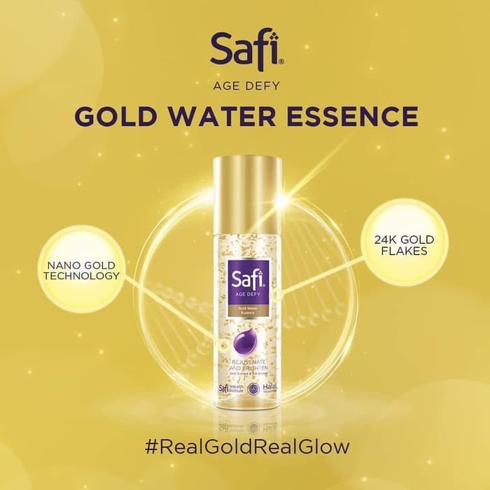 ⭐️ Beauty Expert ⭐️ Safi Age Defy Gold Water Essence 30ml  Safi Age Defy Gold Water Essence 100ml