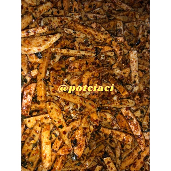 

Basreng pedas daun jeruk premium renyah