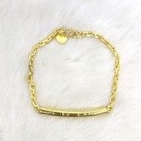 Gelang Nori Bambu Kupang Lapis Emas