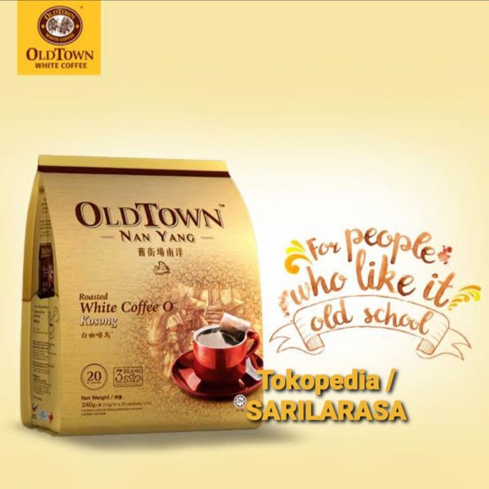

vf0100f No Sugar No Creamer!! Old Town Nan Yang Roasted White Coffee O Kosong Ds20X11