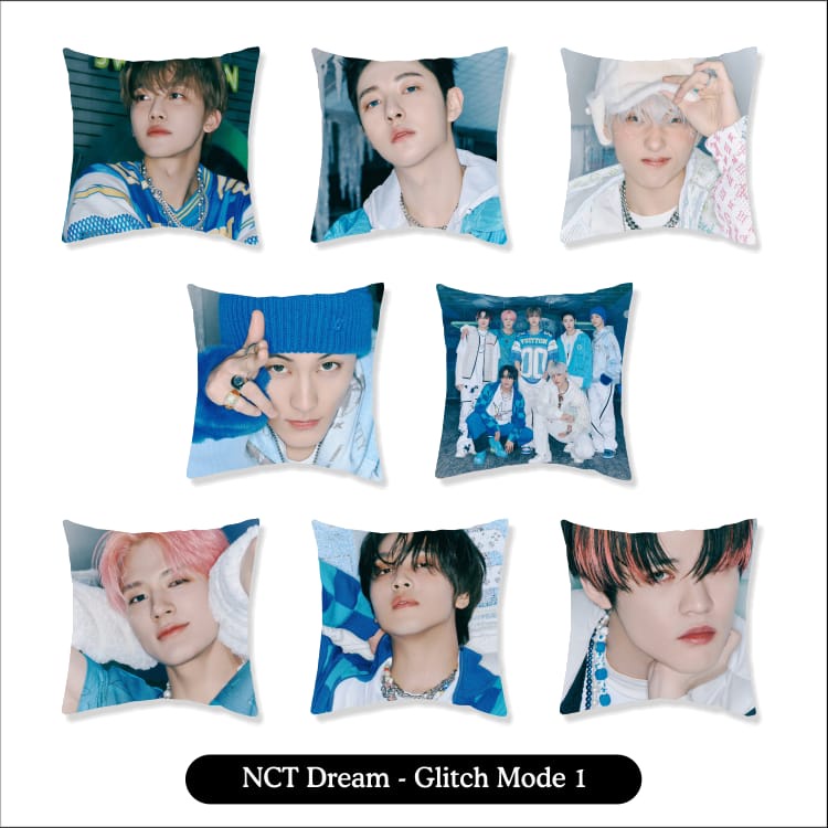 Bantal NCT Dream Beatbox &amp; GLITCH MODE bantal Sofa uk 38 x38