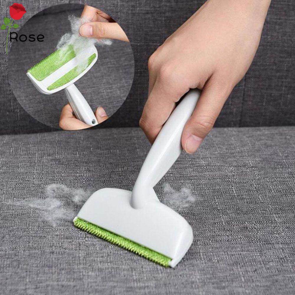 Jual Rose Household Hair Remover Manual Lint Dust Cleaning Brush Portable Sofa Bed Mini Seat Gap Anti Static 2 Heads Pet Hair Sticky Brush Indonesia Shopee Indonesia