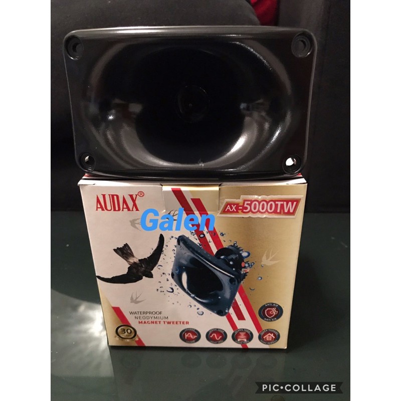 Tweeter Audax Ax 5000 TW Titanium Anti Air Ax 5000TW Speaker Walet