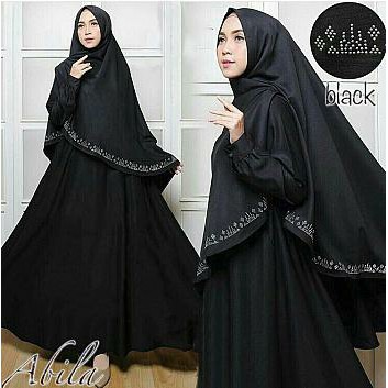 HOPYLOVY - Gamis Wanita Mote Abila
