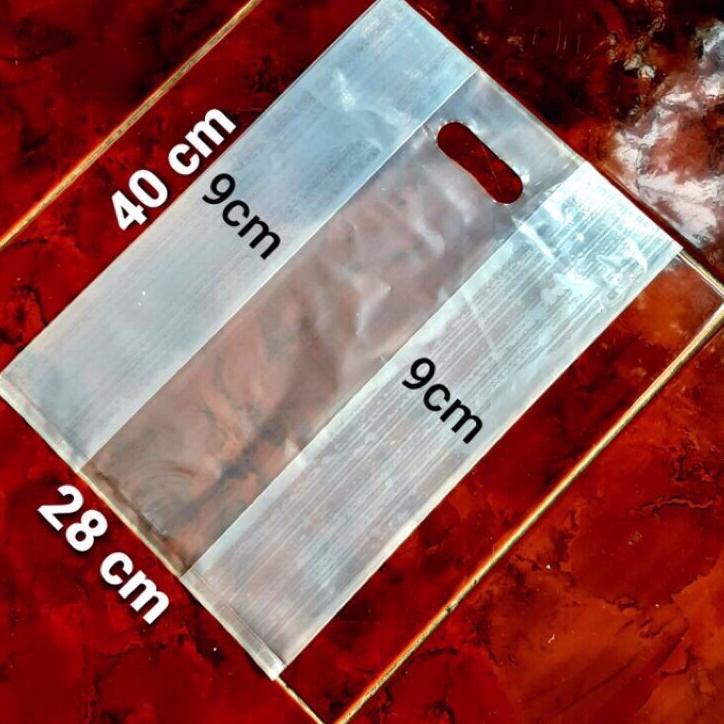 ❇ KANTONG PLASTIK PE BENING OVAL LIPAT SAMPING | KANTONG PLASTIK BENING ✰