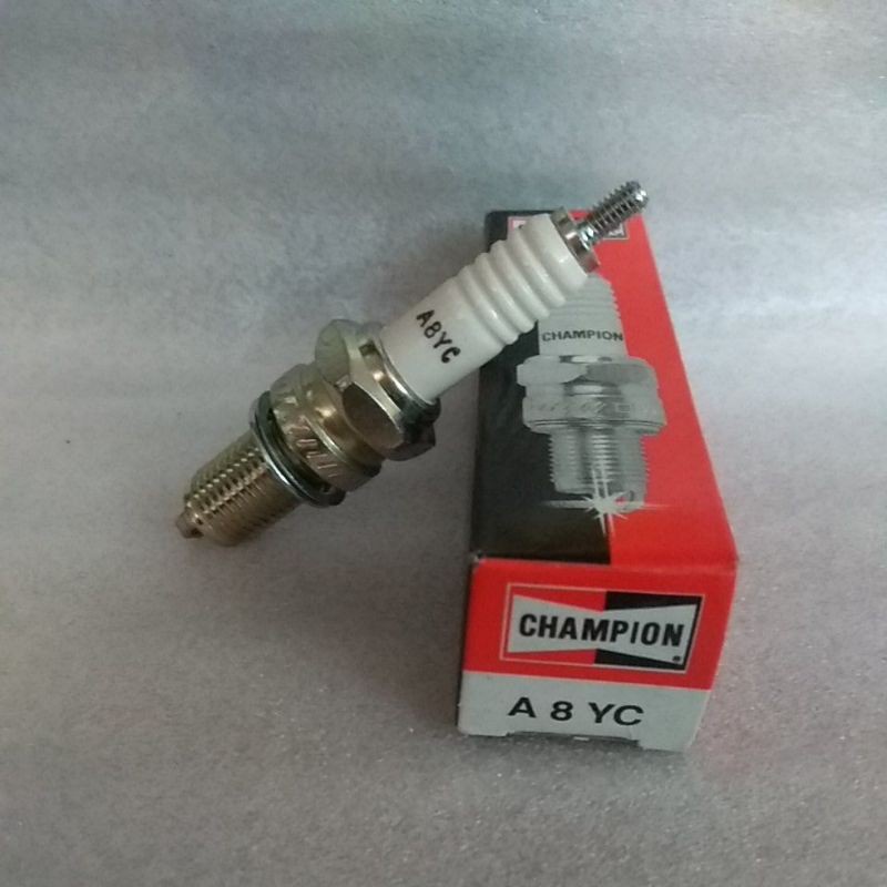 BUSI CHAMPION GL PRO TIGER SCOPRIO ORIGINAL BUSI A8YC MERK CHAMPION MOTOR TIGER MEGAPRO GLPRO SCORPI