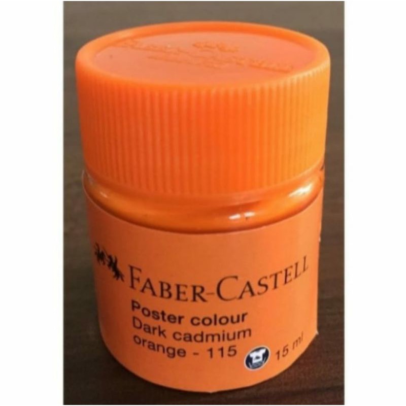

Faber-Castell Poster Colour Dark Cadmium-Orange 15ml / Cat Poster Faber Castell Orange 15ml