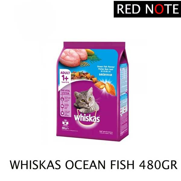 Whiskas Ocean Fish 480gr