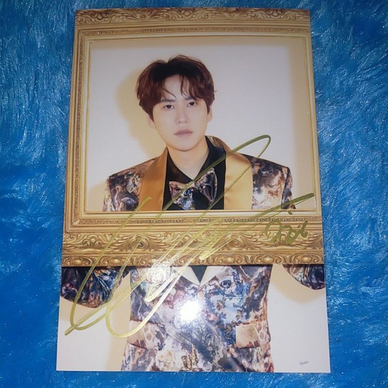 Super Junior Kyuhyun The Renaissance signed photo