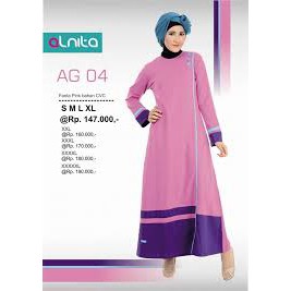 gamis alnita 04 | gamis daily | gamis kaos