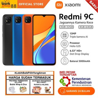 HP Xiaomi Redmi 9C Ram 4 GB ROM 64 4/64 - ORIGINAL