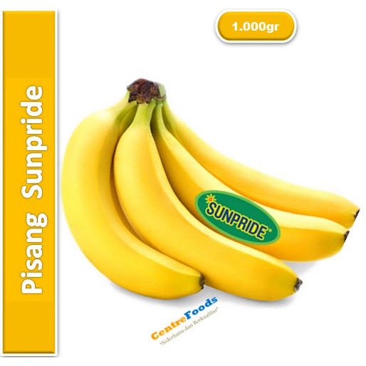 

Buah Pisang Sunpride Fresh | 1.000gr [ Harga Per KG ]