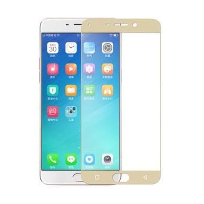 Tempered Glass Full Cover For Oppo F1S