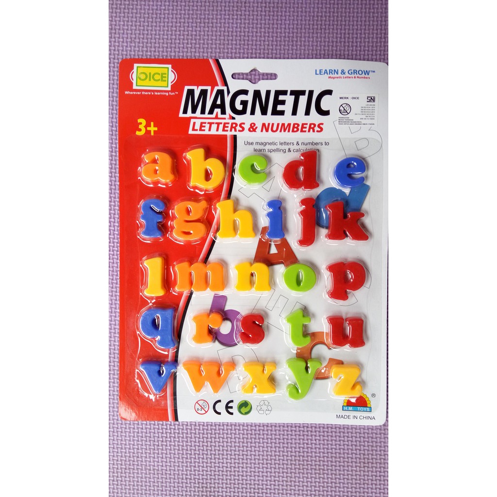 ABJAD MAGNETIC HURUF KECIL