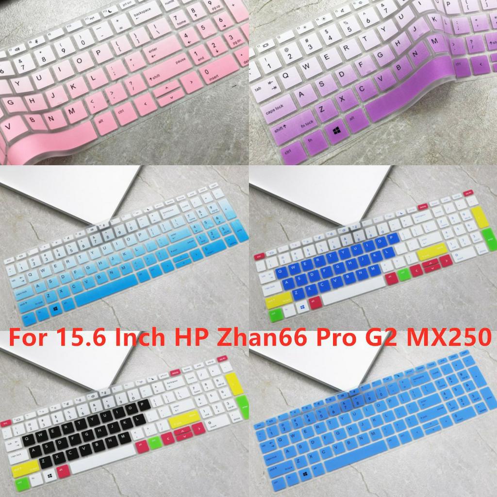Cover Pelindung Keyboard Laptop Hp Zhan66 Pro G2 Mx250 15.6 &quot;Bahan Silikon Lembut Ultra Tipis