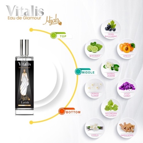 Vitalis Eau de Glamour Hijab 100ml - Parfum - Chic