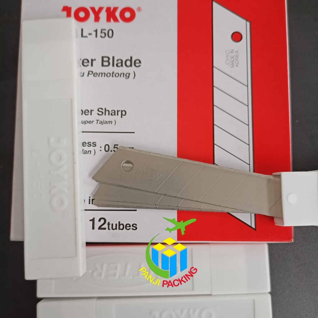 

ISI CUTTER BESAR JOYKO L-150 REFILL 1 TUBE 5PCS