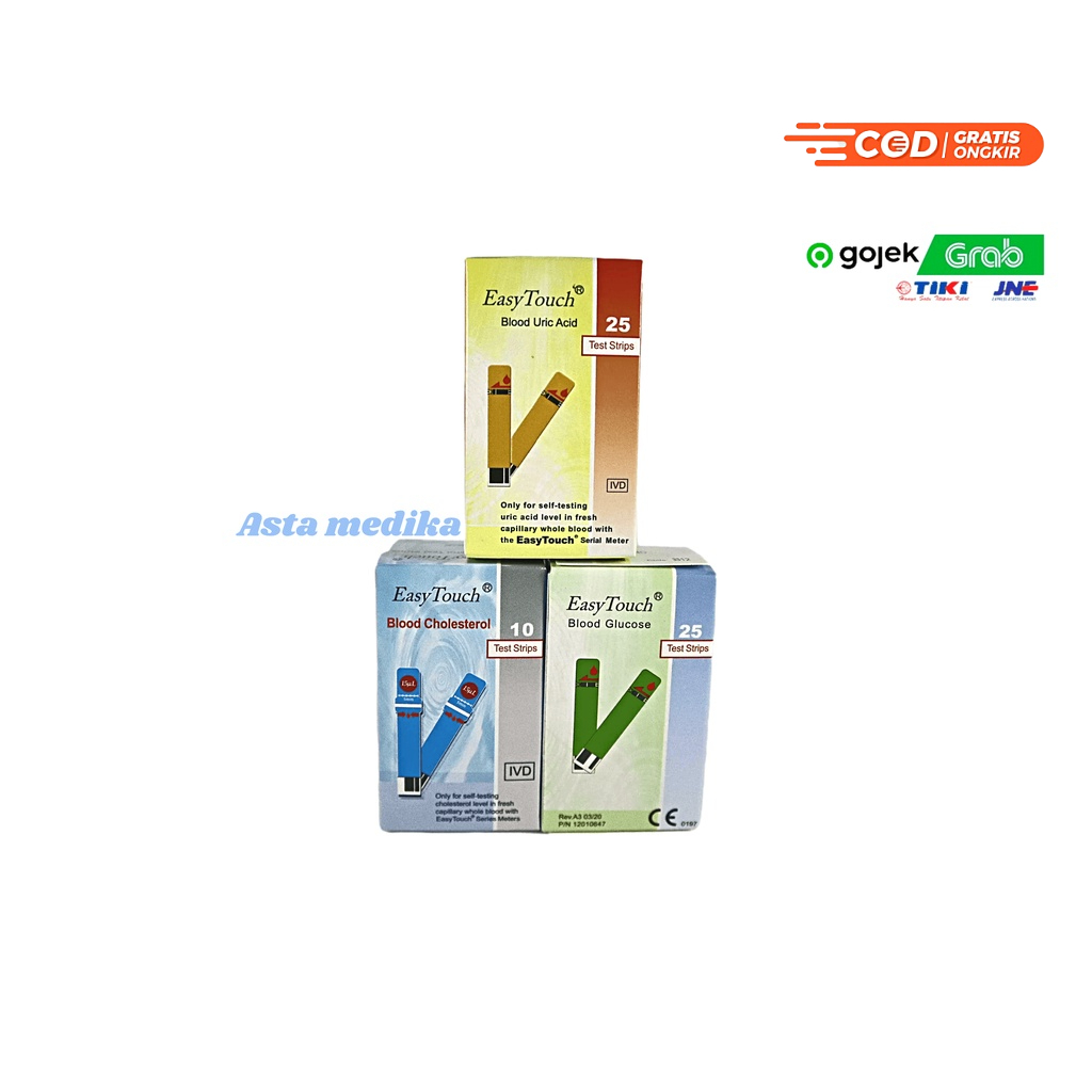 Easy Touch Strip Glucose Alat Test Strip Gula Darah Alat Tes Gula Darah EasyTouch Refil Strip Gula darah Easy Touch