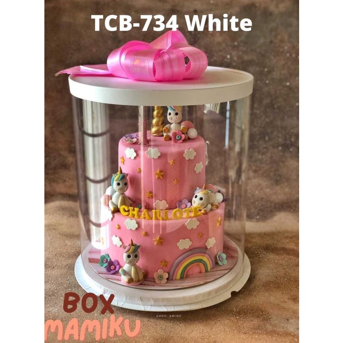 

.........] Tabung Kotak Kue Mika Cake Box Diameter 30cm Tinggi 34cm Hadiah Bunga