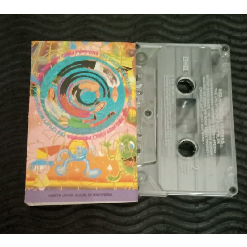 Kaset Pita Cassette Tape Red Hot Chili Peppers - The uplift mofo party plan - rock - rare item