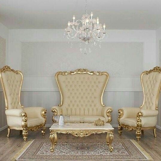 Set Kursi Tamu Sofa Syahrini gold Emas Mewah jepara