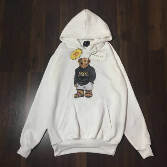teddy bear gucci hoodie