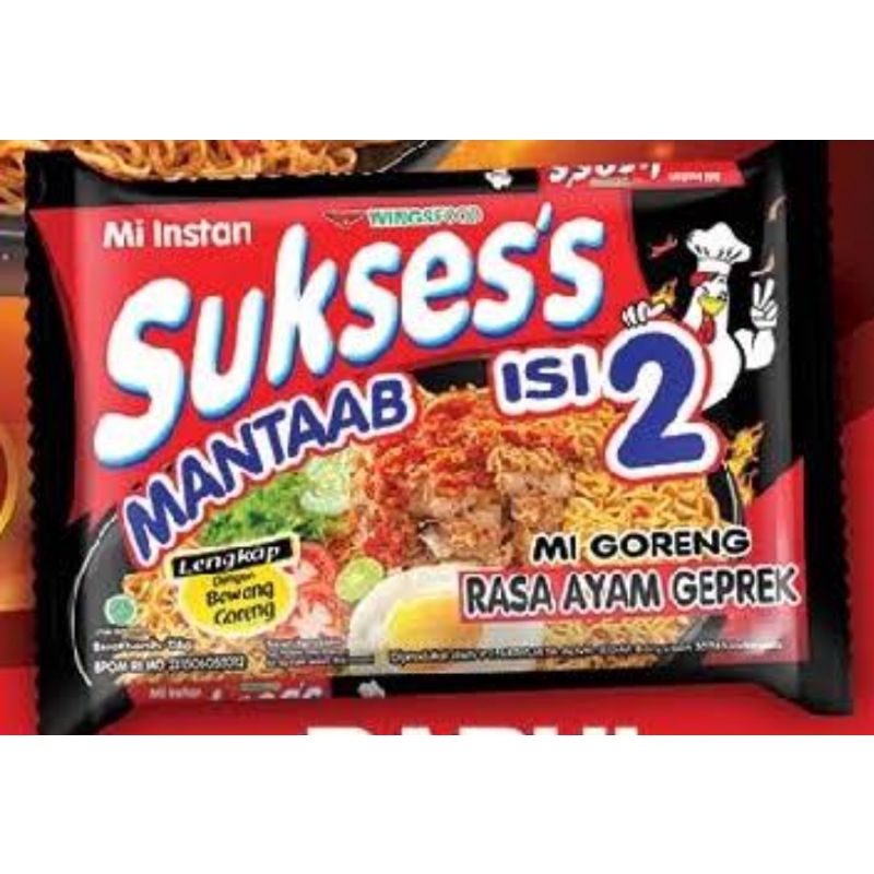 Mie Sukses isi 2 Goreng