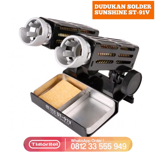 DUDUKAN SOLDER ISI 2 SUNSHINE ST-91V