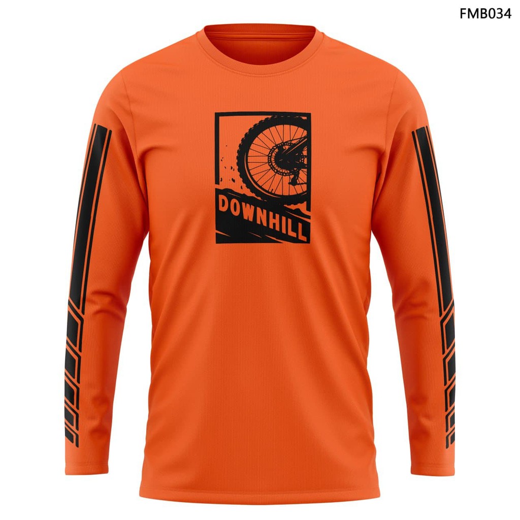 Kaos Sepeda MTB Baju Sepeda Downhill Pakaian Pria Panjang Distro Murah