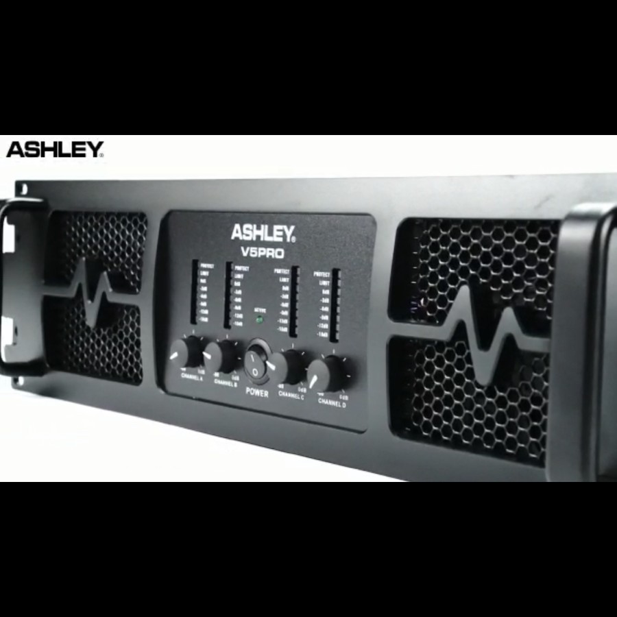 Power amplifier ashley V5pro 4 canel V5 PRO